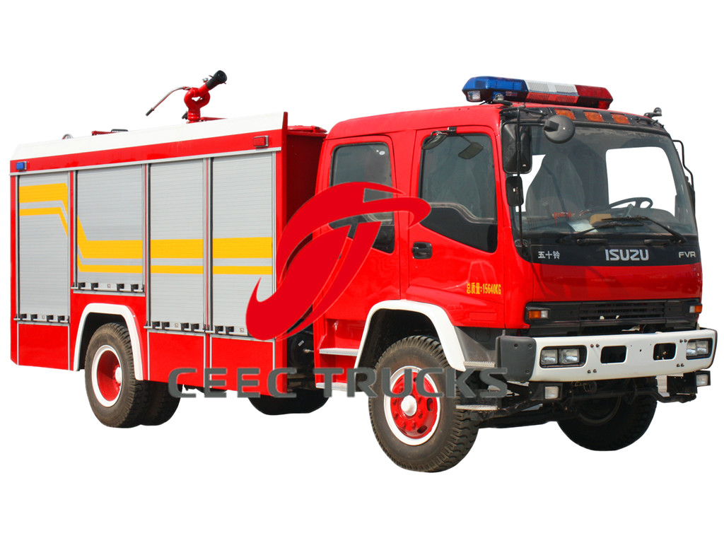 ISUZU 5 CBM fire fighting truck