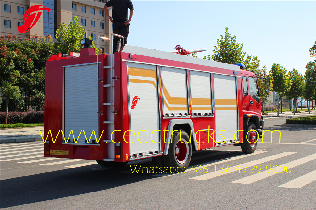 ISUZU 5000 Liter firefighting trucks