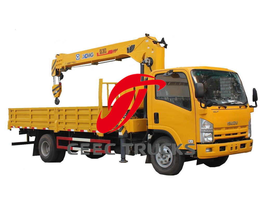 ISUZU 6.3 T truck mounted crane