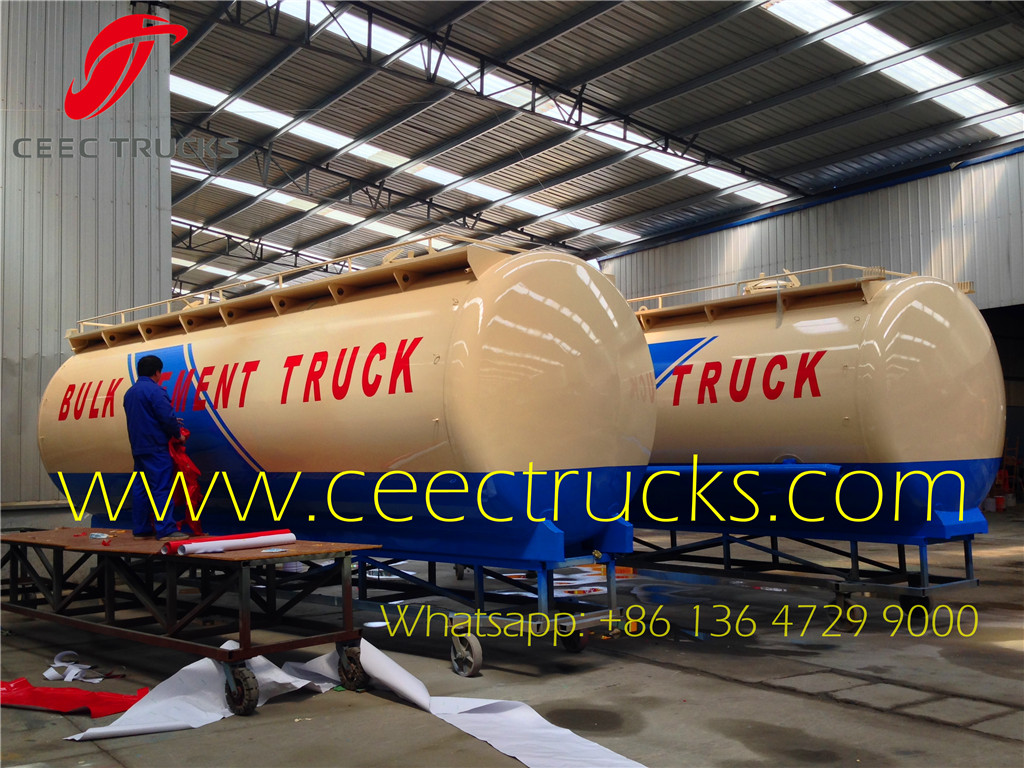 Beiben 10 wheel offroad bulk cement truck