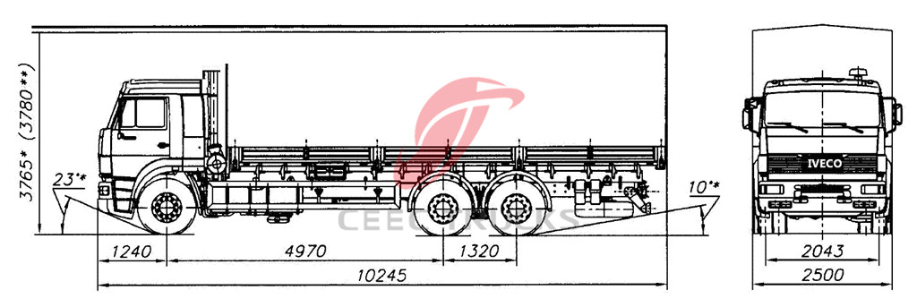 IVECO cargo truck Chassis