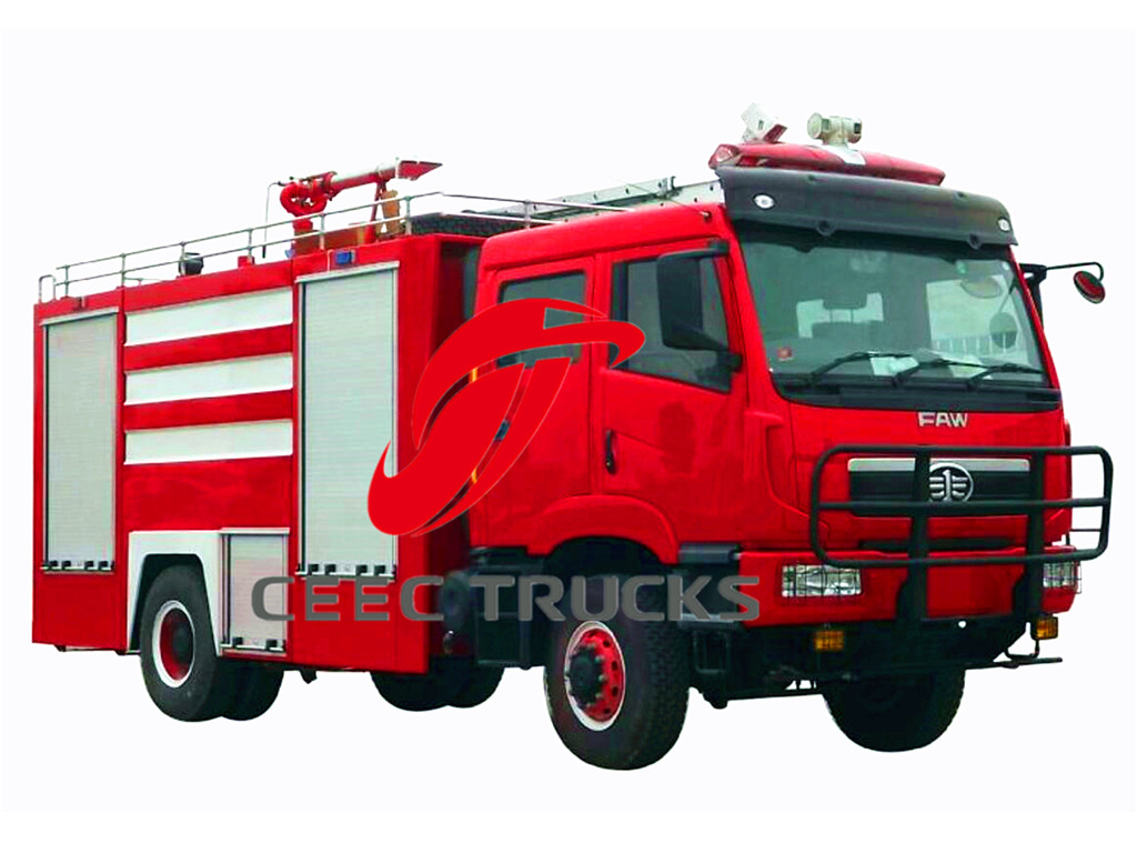 faw firefighting truck export Uganda