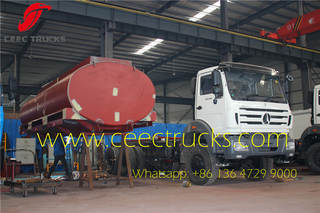 How to build good quality beiben water tanker trucks