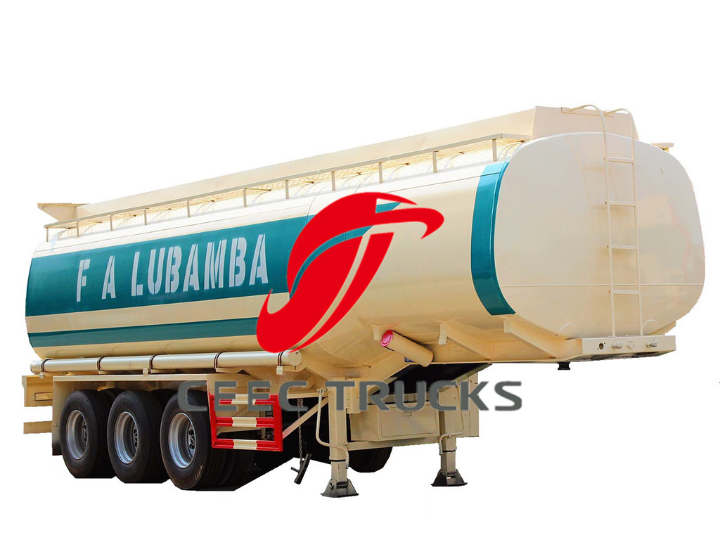 45 CBM fuel tanker trucks export Angola