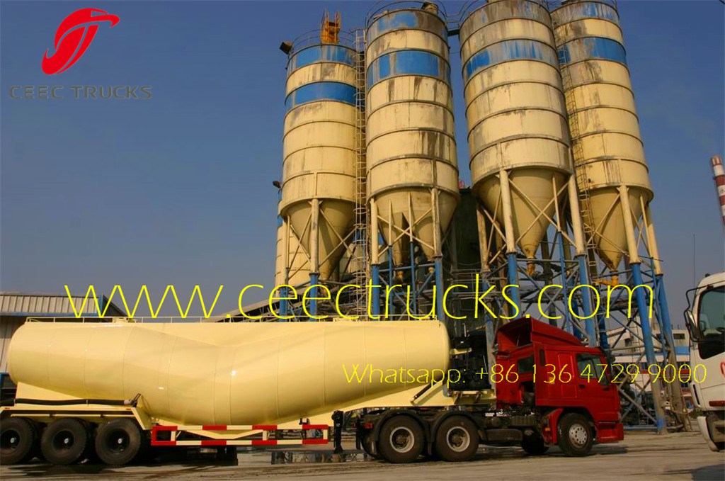 42 CBM bulk cement tanker trailers