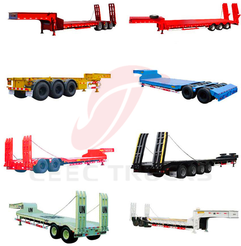 2-axle 30T lowbed semitrailers manufacturer