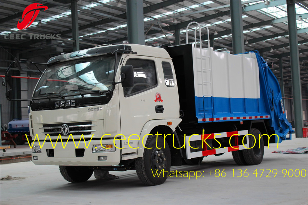 8 m³ garbage compactor trucks