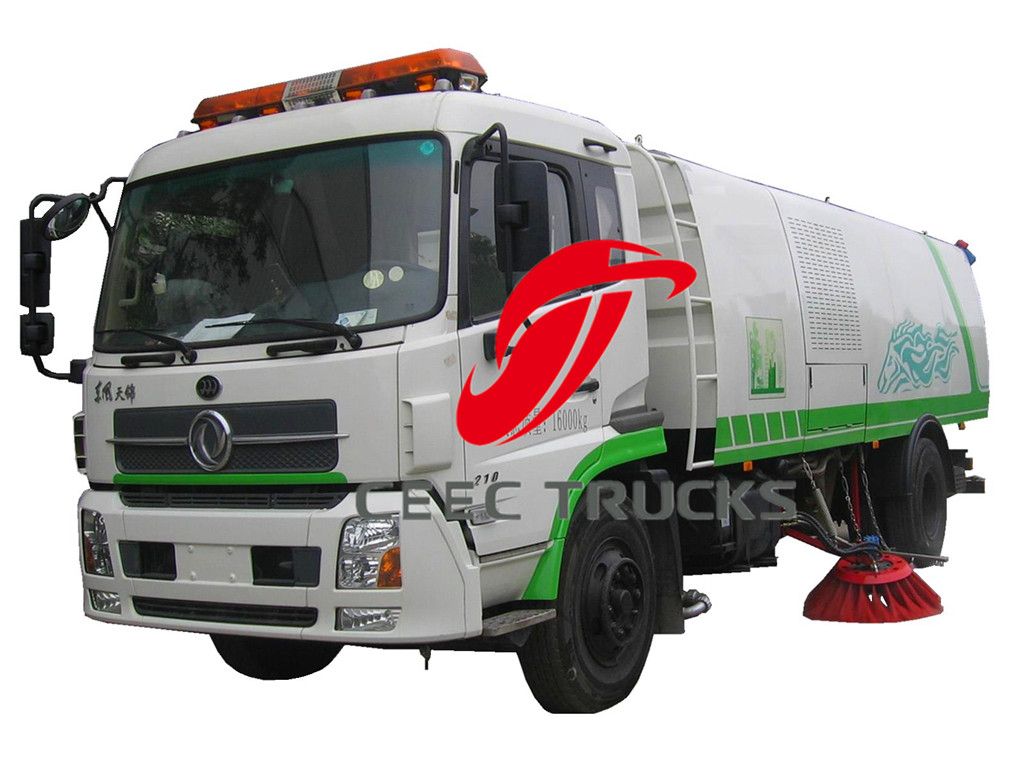 CEEC road sweeper trucks 9CBM capacity