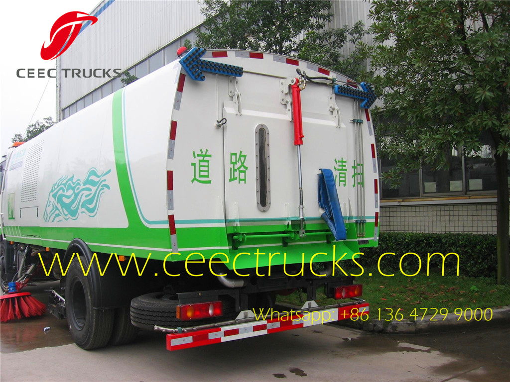 Dongfeng 9000 liters road sweeper trucks low price sale