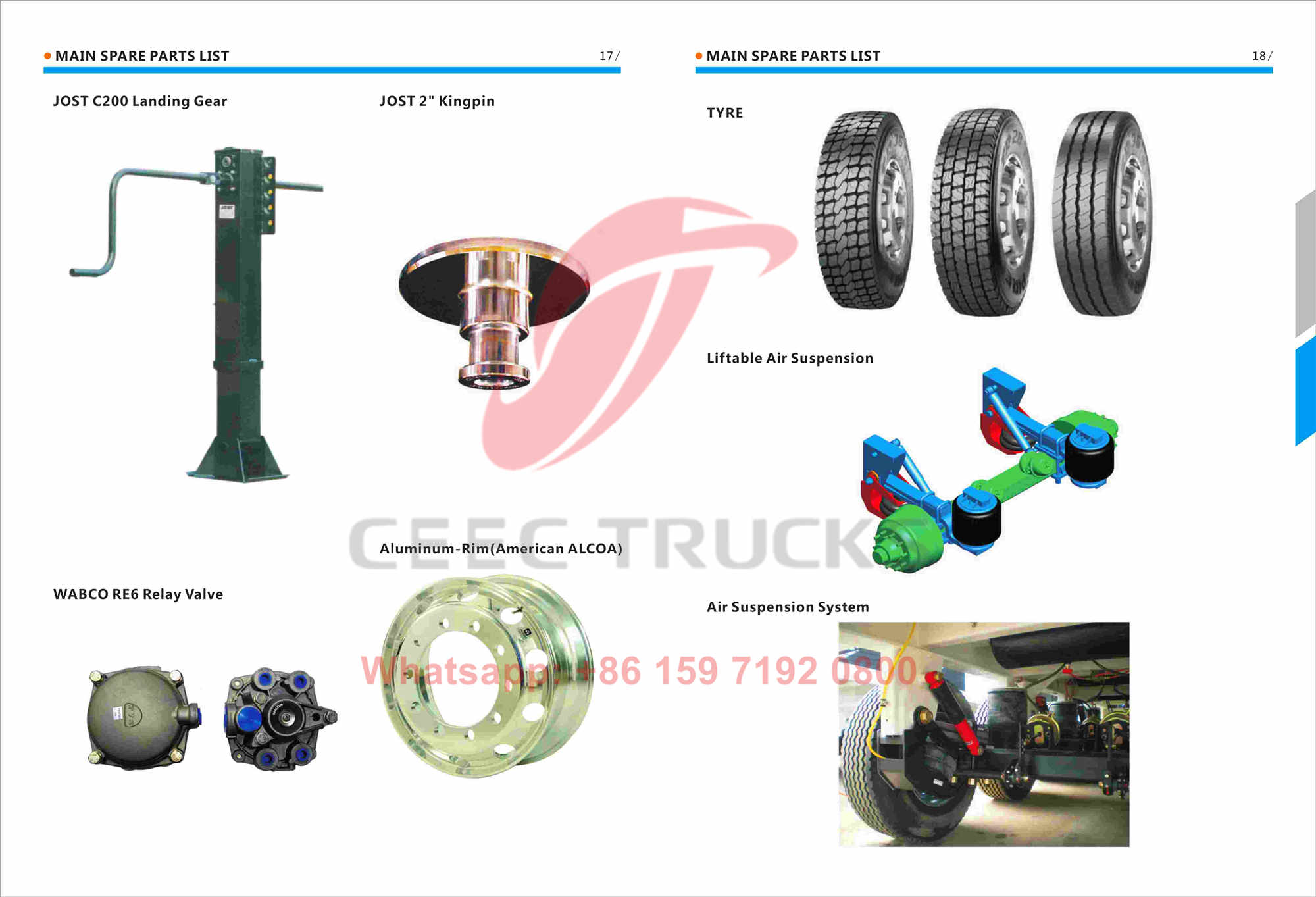 CEEC semitrailer catalogue