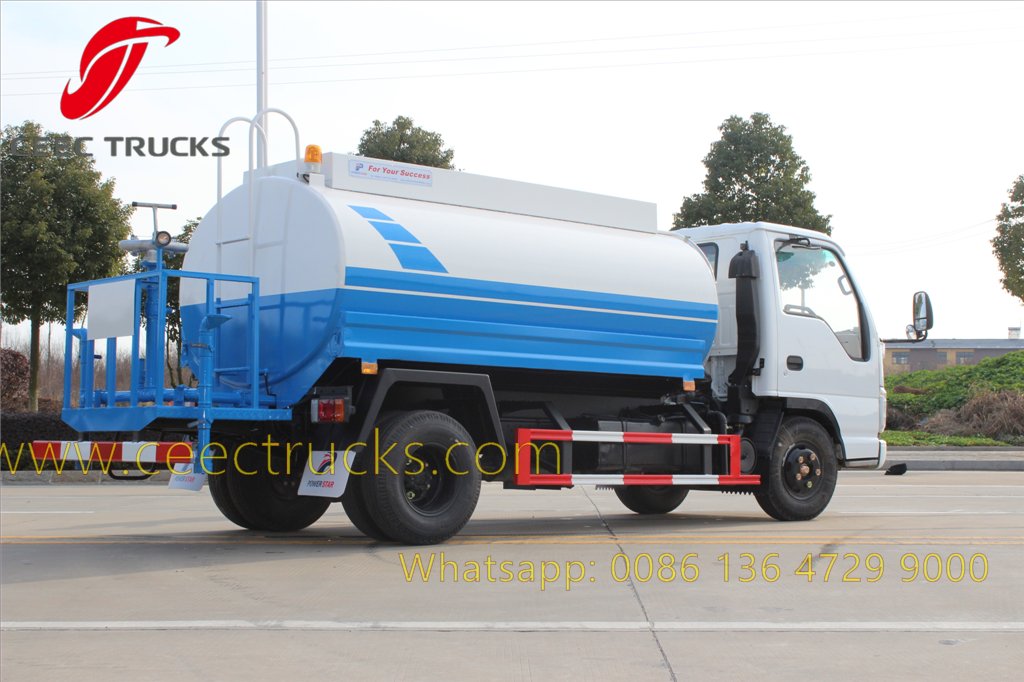 ISUZU water truck manufacturer 