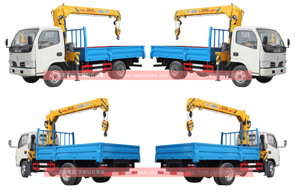  CEEC provide 3.2T boom crane truck preview