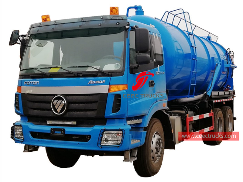 Camion suceur d'eaux usées FOTON 20 000 litres