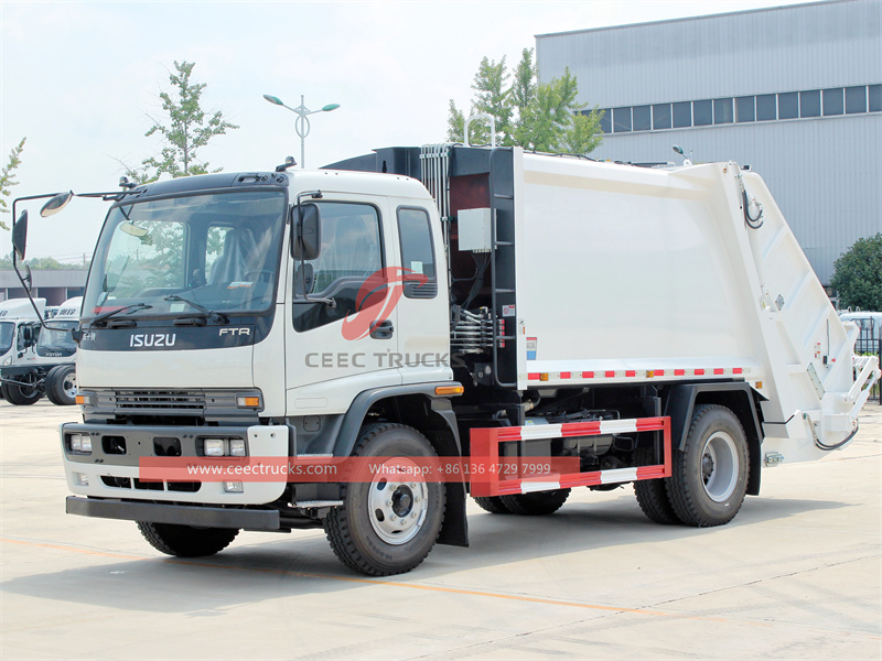 Camion compacteur de déchets ISUZU FTR 10 CBM