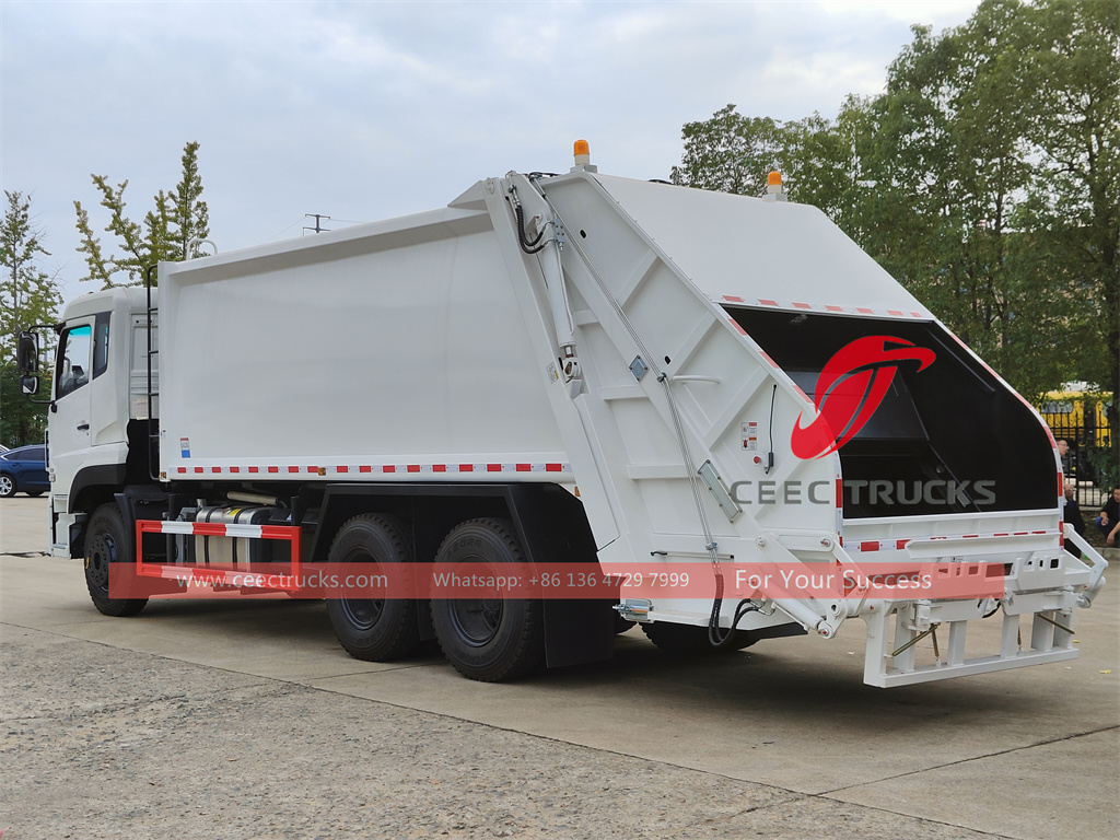 Camion compacteur de déchets DONGFENG 420HP 22cbm