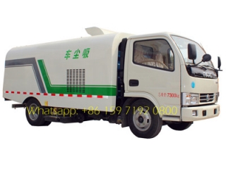 fabricant de camions-citernes de balayeuse de route de vide de Dongfeng 5cbm