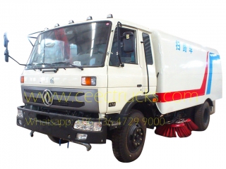 Dongfeng 10,000l camion de balayage de route-CEEC TRUCKS