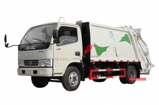 Dongfeng 5000 litres refusent le camion compacteur