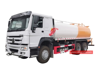 camion de pulvérisation d'eau de howo 18cbm-CEEC TRUCKS