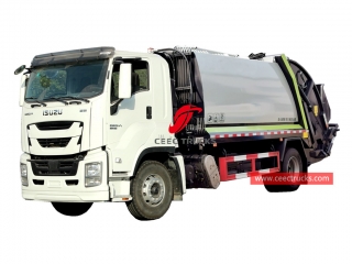 isuzu giga 14cbm refuser compacteur camion à vendre