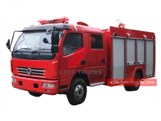  Dongfeng 4 × 2 camion d'incendie RHD