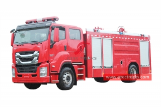 camion de pompiers à eau isuzu giga à vendre