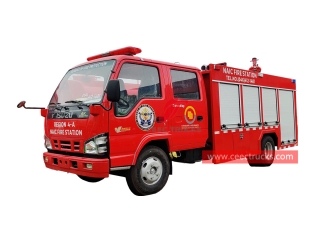 Camion de pompier ISUZU 6 roues