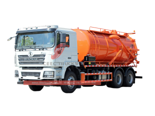 Camions d'aspiration des eaux usées sous vide Shacman F3000 25m3 au meilleur prix
    