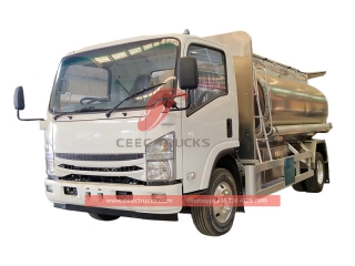 Camion-citerne de transfert de carburant RHD ISUZU 190hp fabriqué en Chine