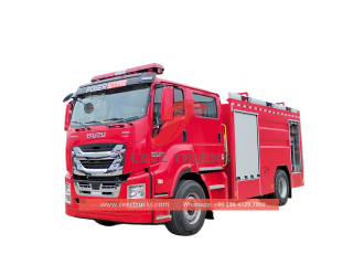 Camion de lutte contre l'incendie ISUZU GIGA 8 000 L avec vente directe d'usine