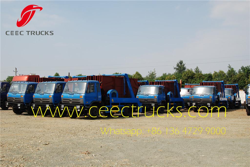 dongfeng 10-12CBM skip loader truck