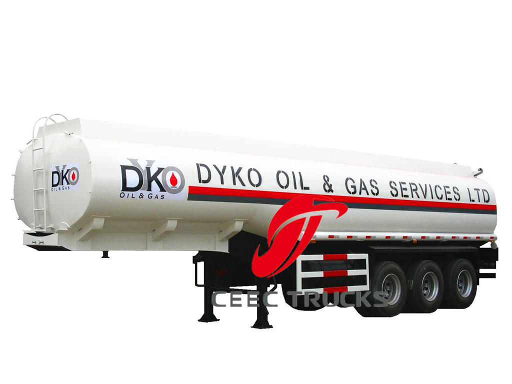 Nigeria 35 CBM oil tank trailer