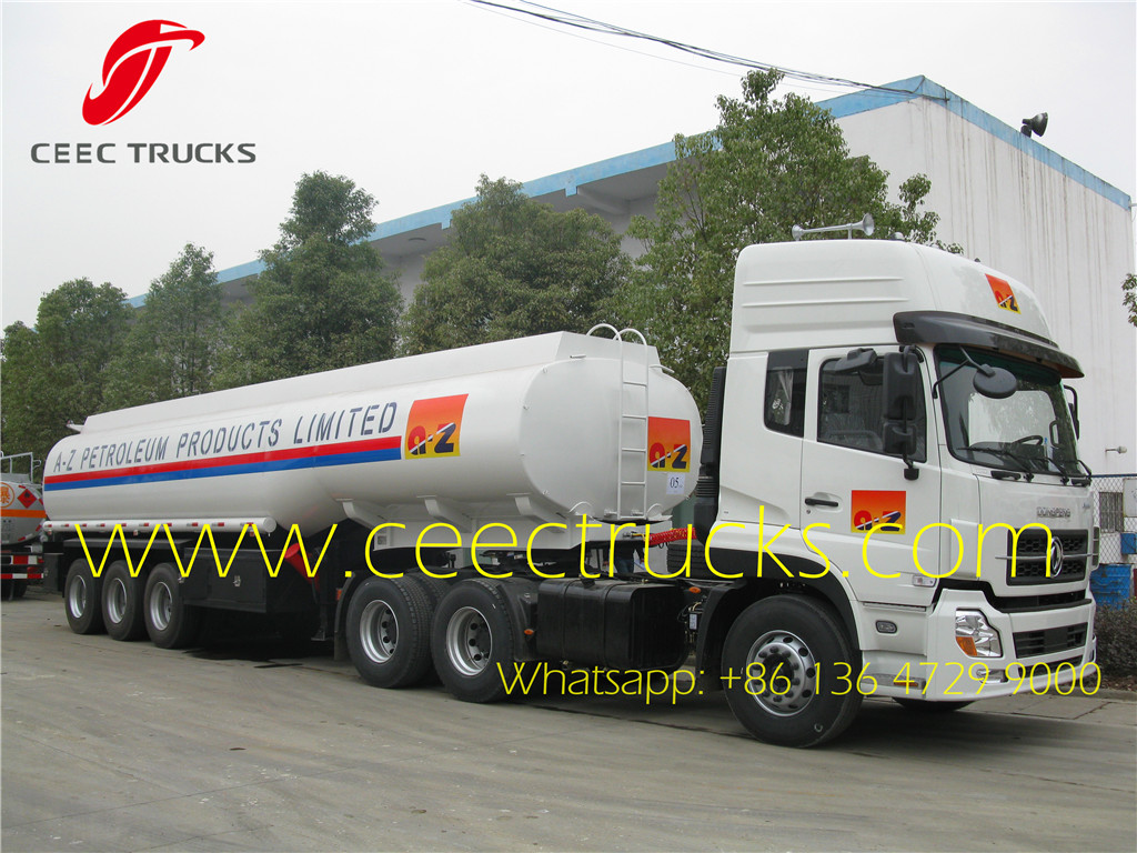 best quality 42 CBM fuel tanker semitrailer for sales