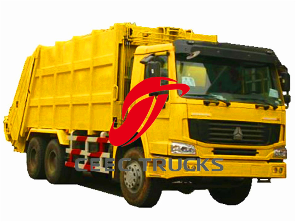 SINOTRUK HOWO 22 CBM refuse compressor truck