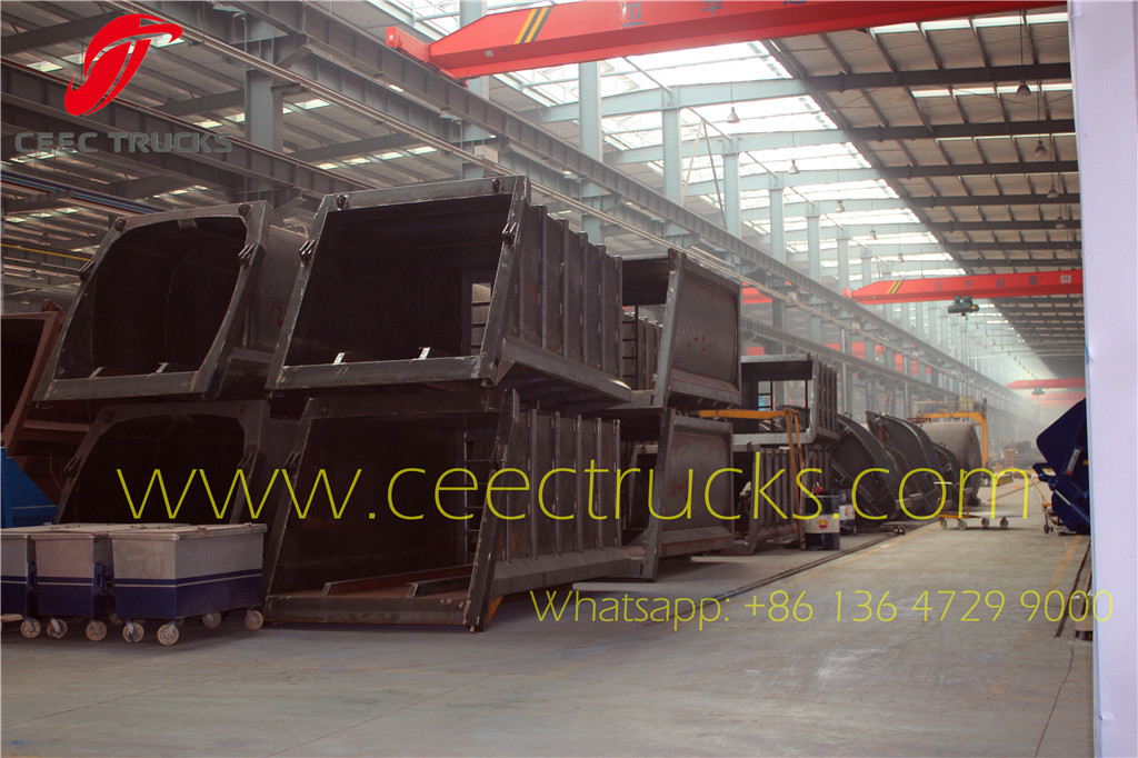 CEEC TRUCKS manufacture garbage compactor trucks CKD & SKD parts