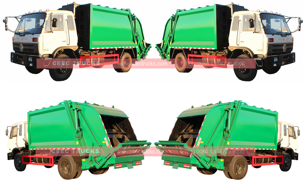 Dongfeng 12cbm compactor truck sale