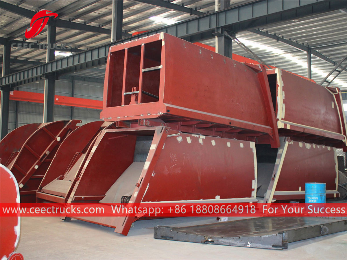 Waste compactor body