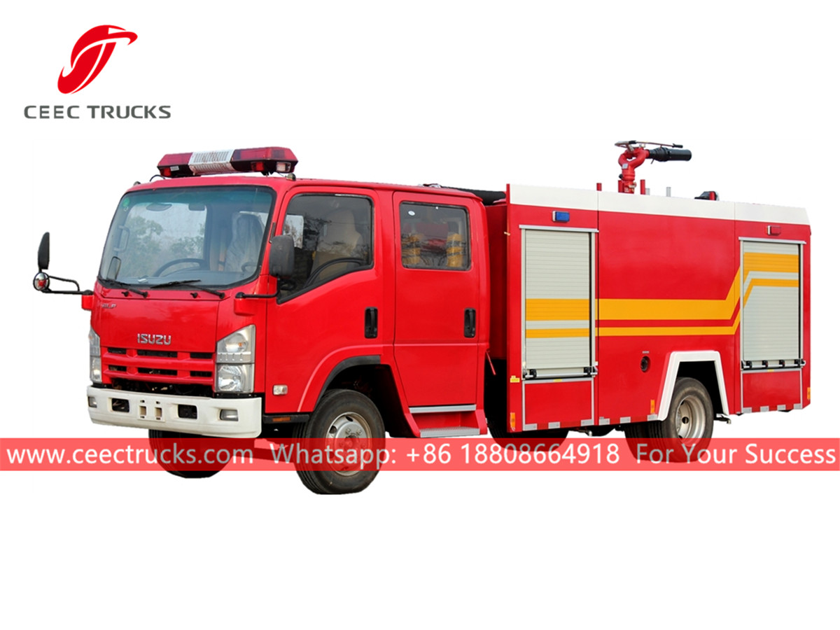 ISUZU Fire rescue truck for sale