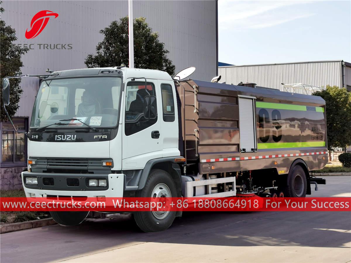 ISUZU Road sweeping vehicle for sale