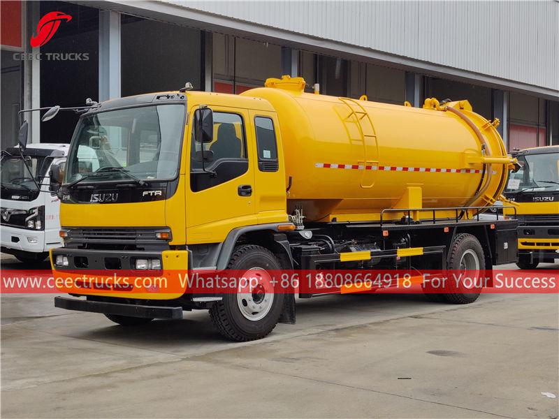 ISUZU combination jet/vac truck