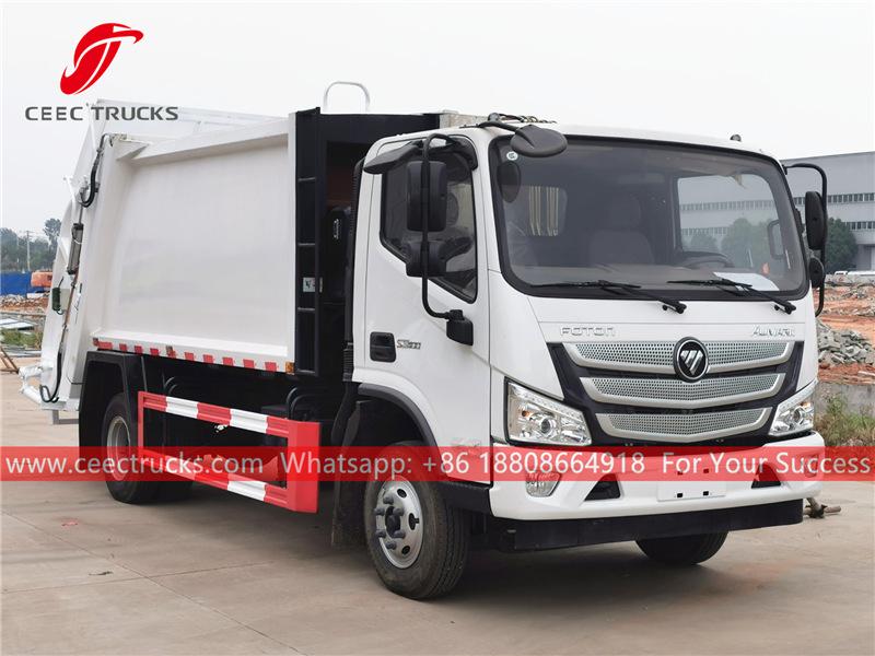 FOTON 6 wheeler refuse compressor truck