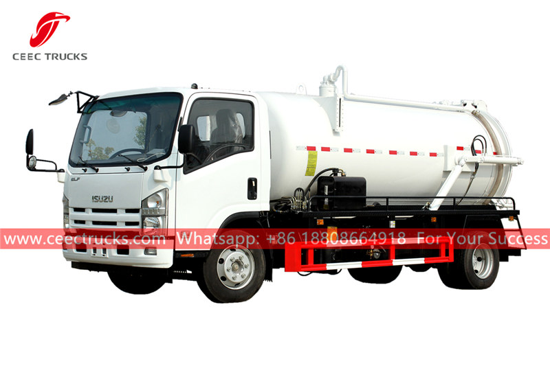 Japan ISUZU sewage treatment truck