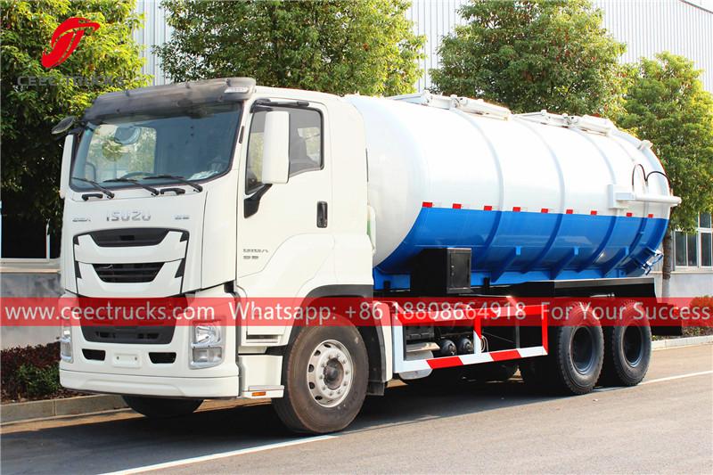 ISUZU GIGA sewage cleaning truck