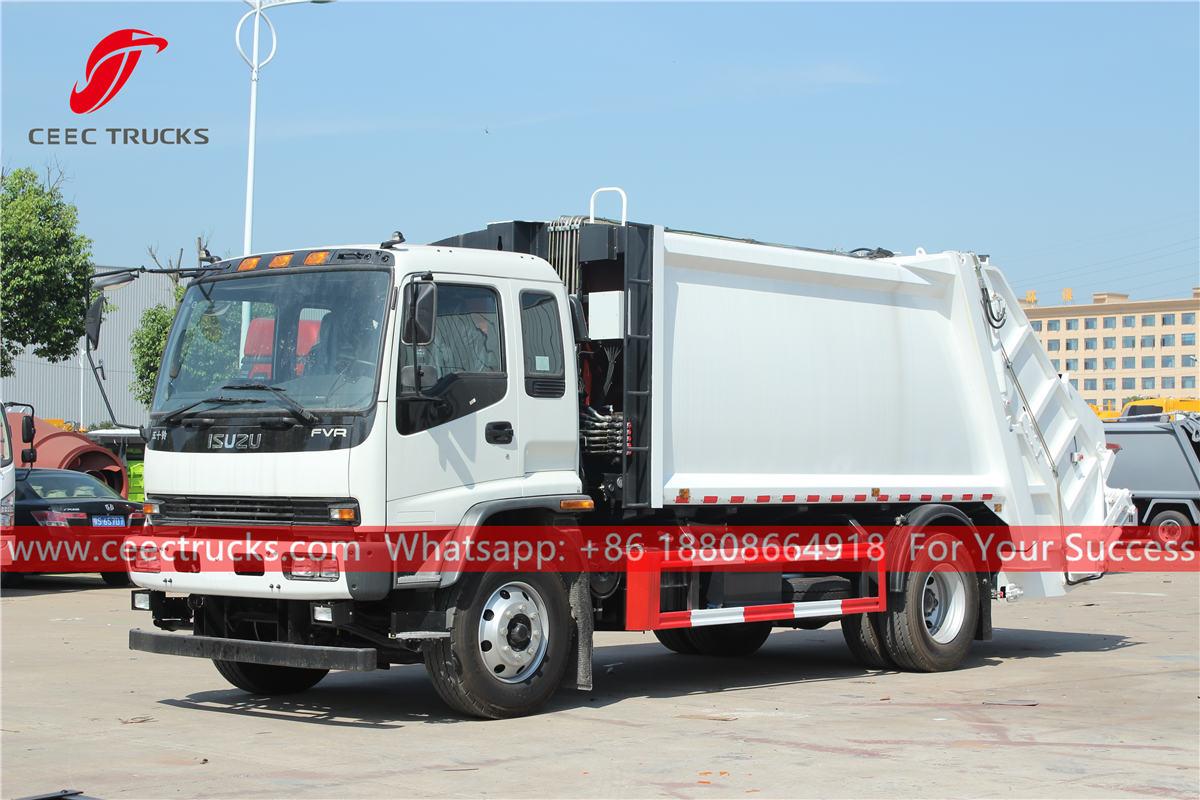 ISUZU FVR compressed garbage truck