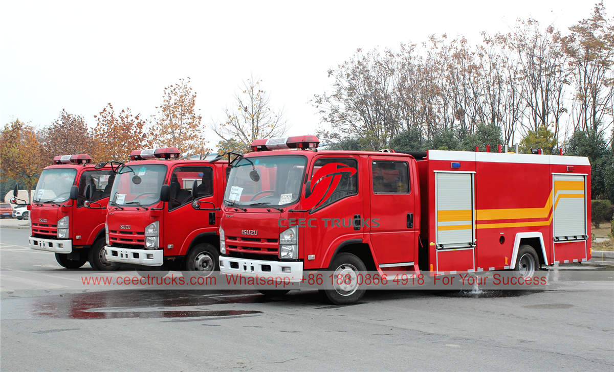 Factory direct sale ISUZU fire engine