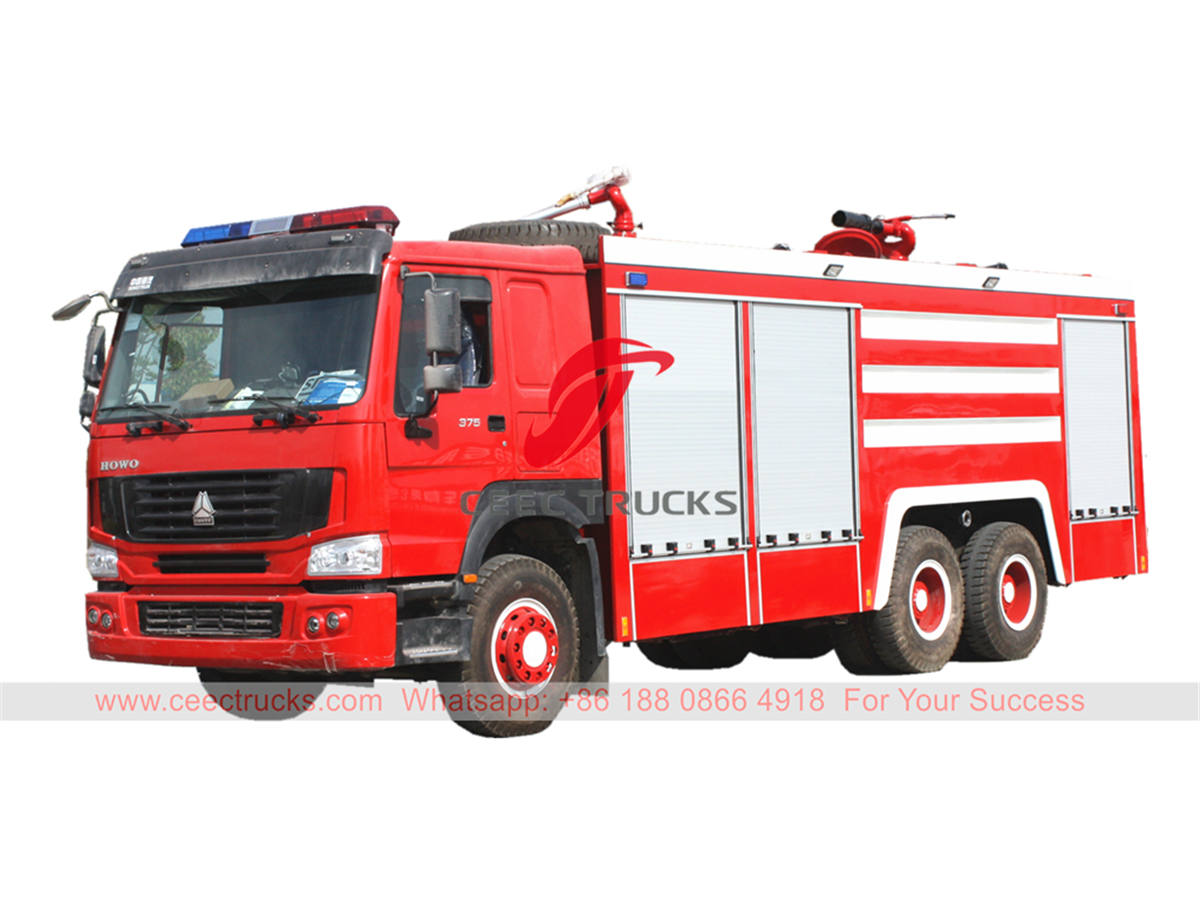 China profession fire truck manufacturer