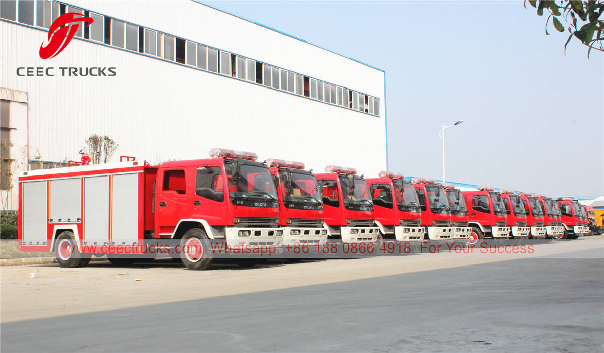 China premium fire truck supplier