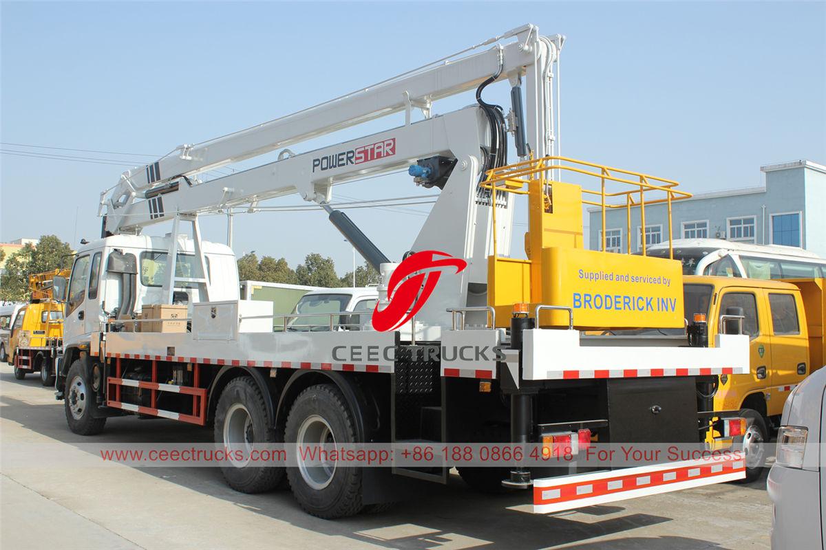 ISUZU 10 wheeler High Platform Operation truck