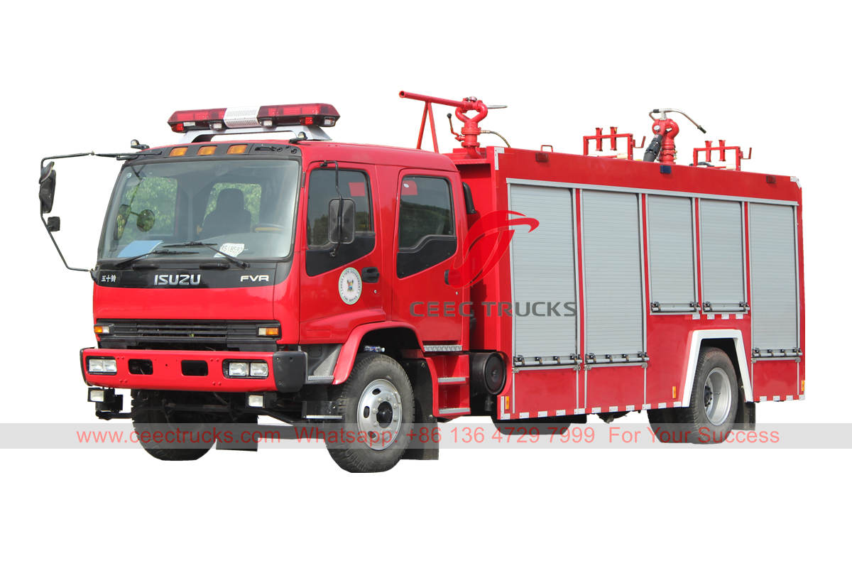 ISUZU FVR fire truck for sale