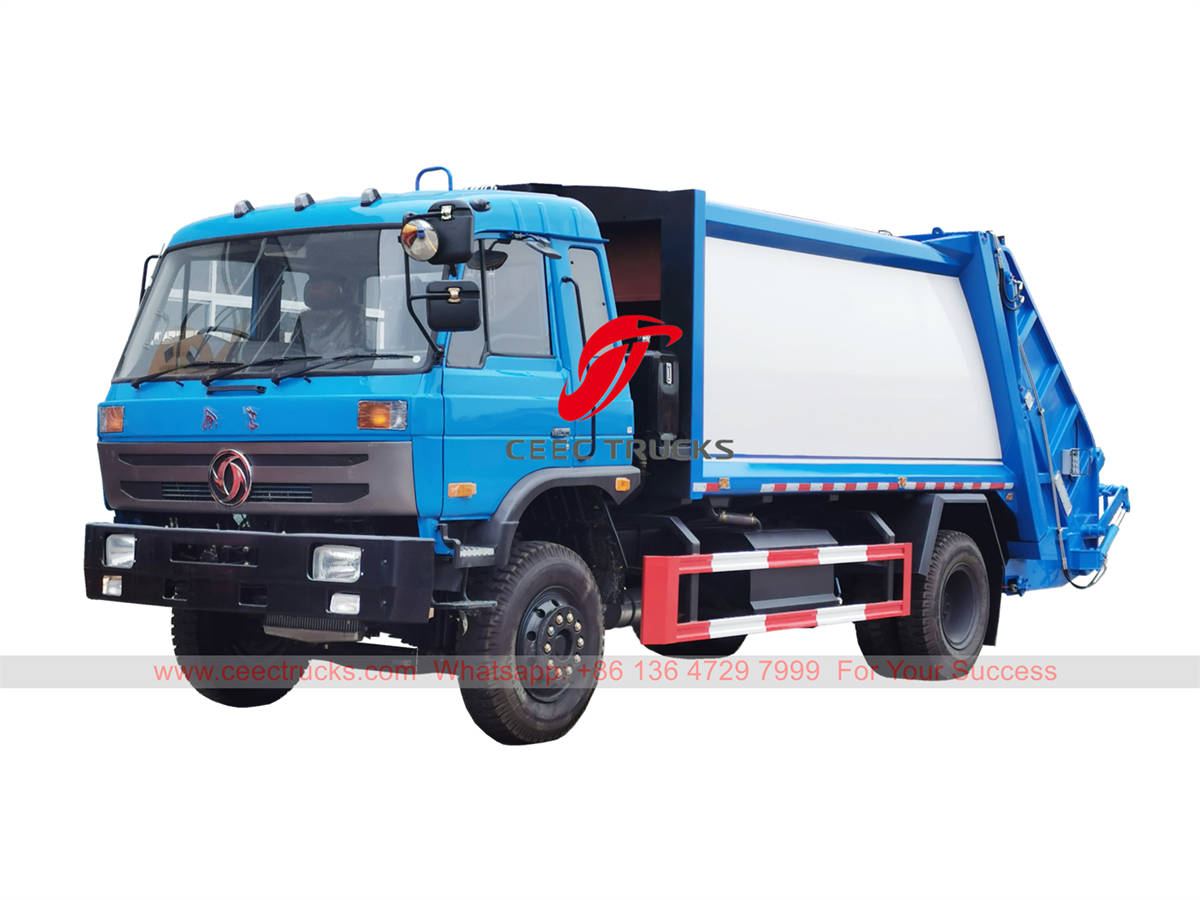 Factory direct sale waste compactor truck